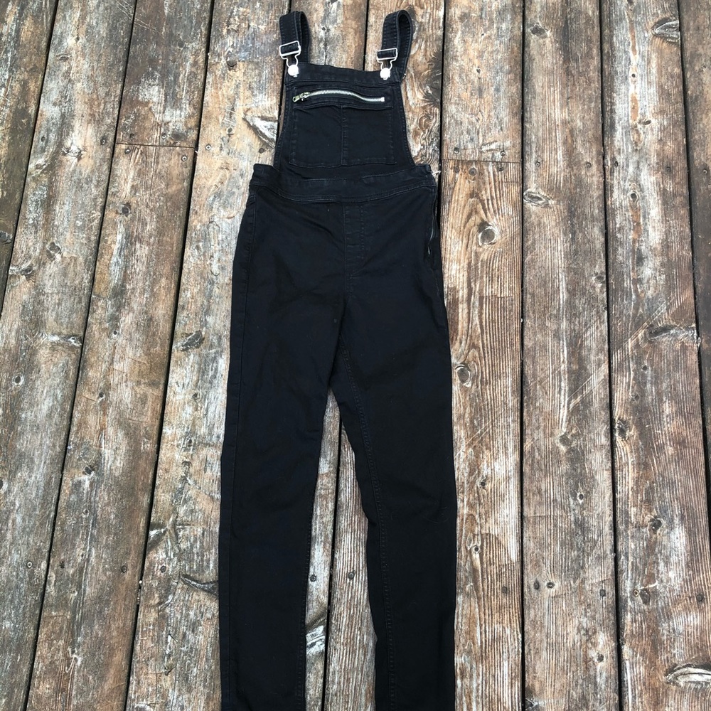 H&M Black Overalls